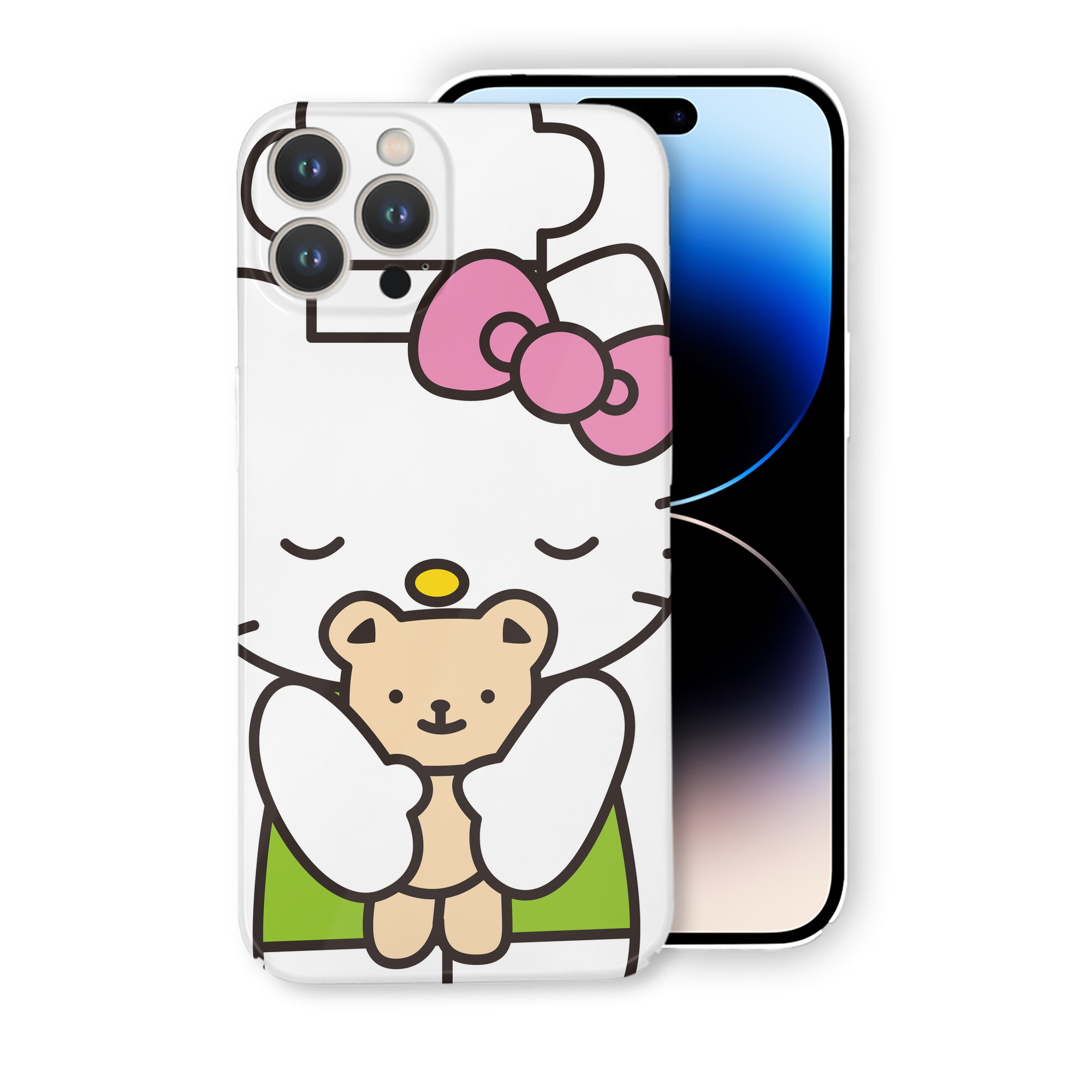 （画像用） Hello Kitty ハローキティ 【iPhone 14シリーズ対応】ハードケース